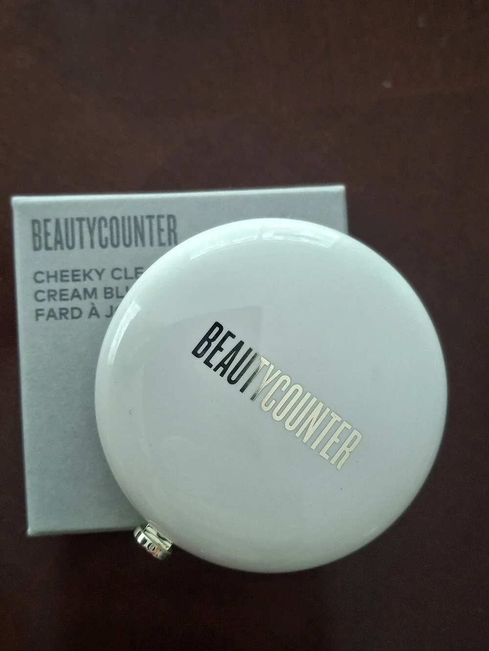 Beautycounter Cheeky Clean Cream Blush Chai Natural Glow NEW Discontinued NIB